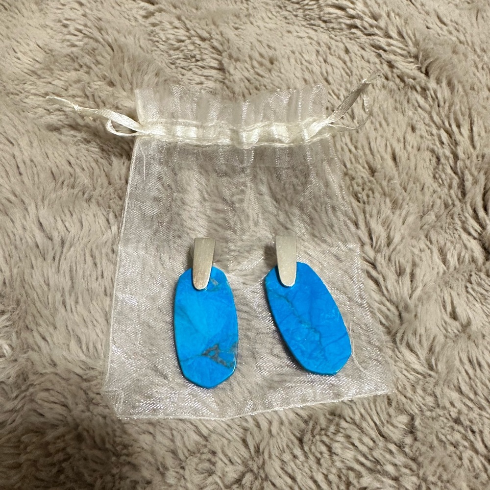 Kendra Scott Inez Earrings Blue 💙💙💙